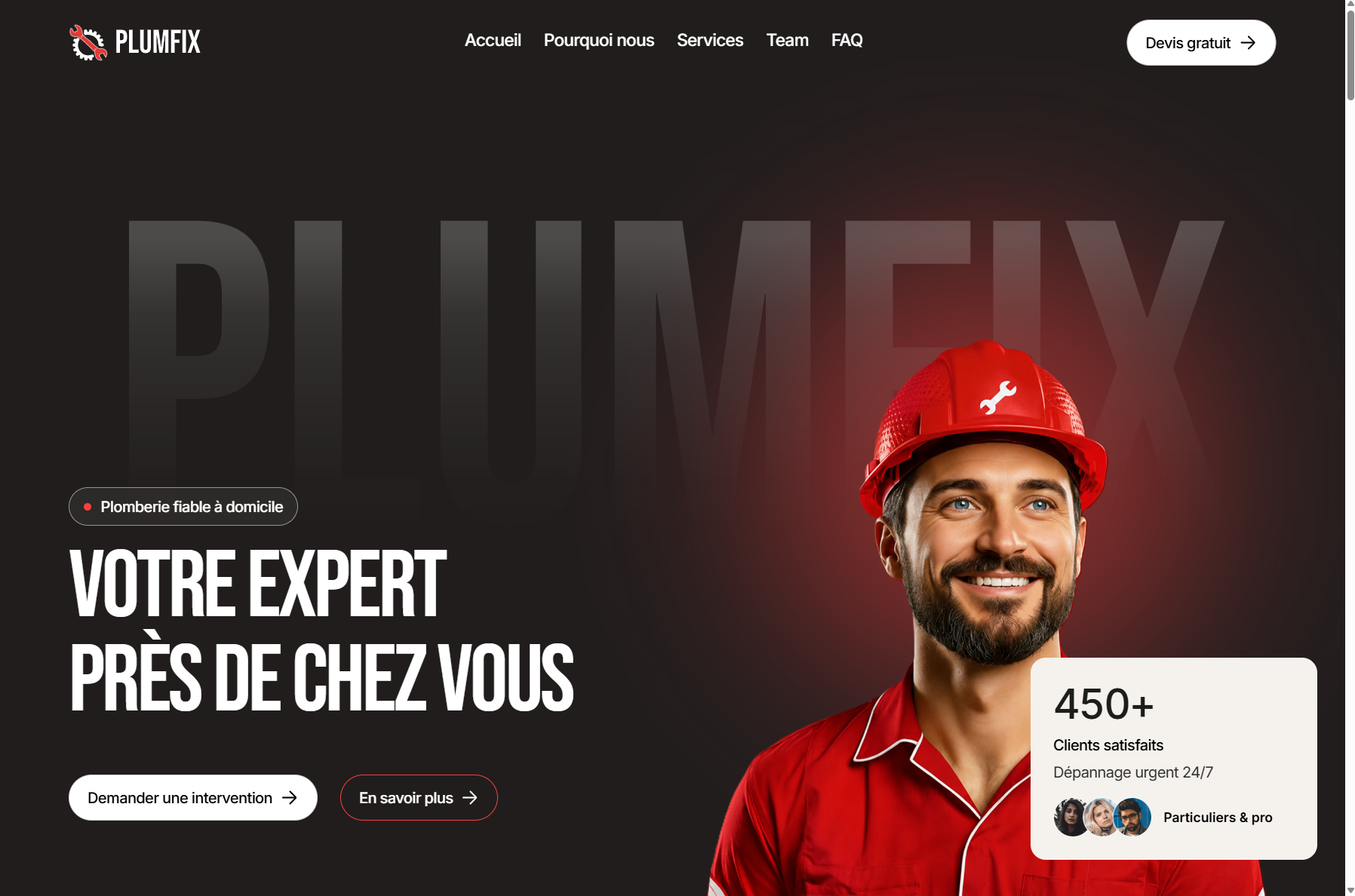 Site après refonte Smartbrik