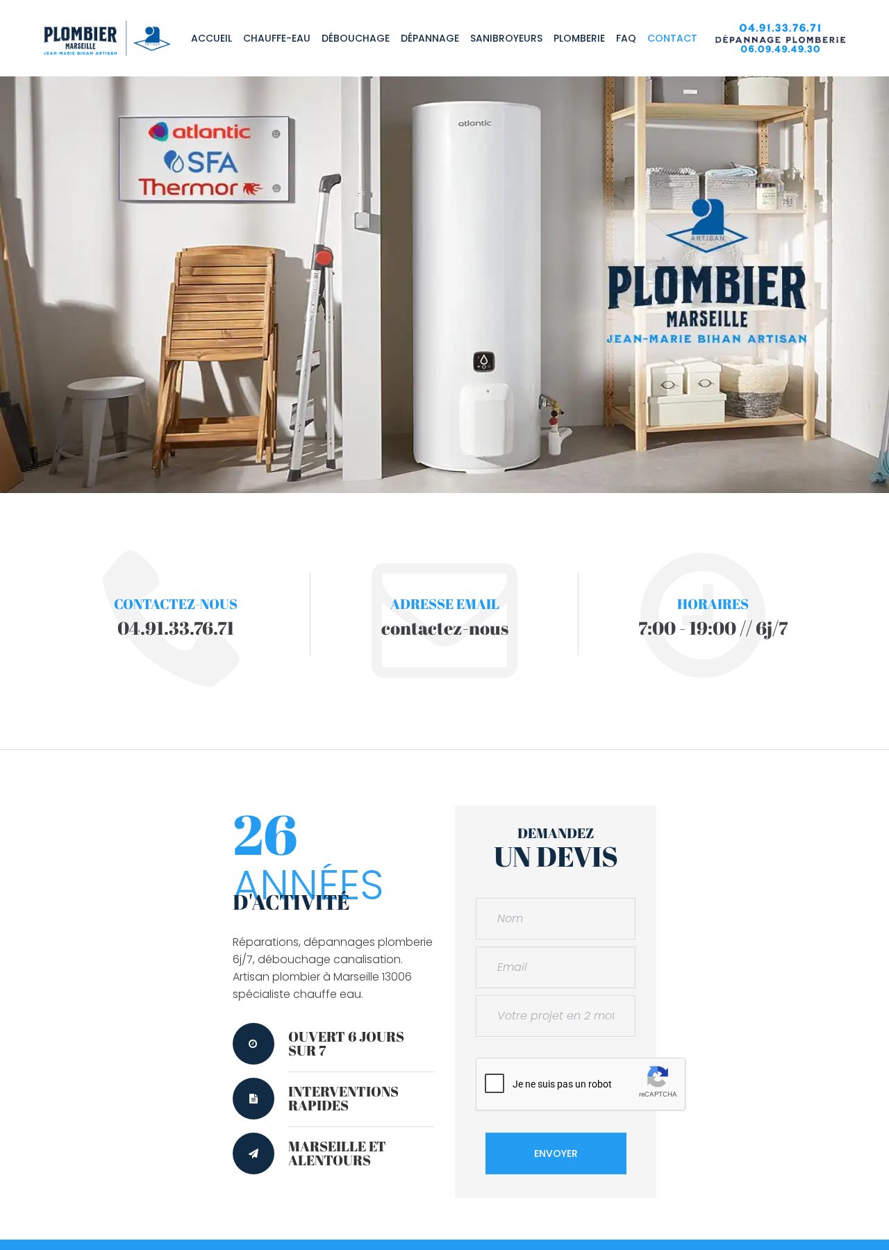 Site avant refonte